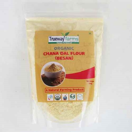 CHANA DAL FLOUR (BESAN), 100% ORGANIC, 100% NATURAL